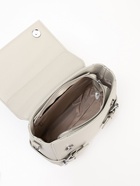 Сумка женская мессенджер на магните, 22×11×17 см, серая - Фото 13