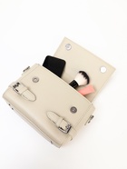 Сумка женская мессенджер на магните, 22×11×17 см, серая - Фото 5