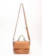 Сумка женская мессенджер на магните, 22×11×17 см, бежевая - Фото 2