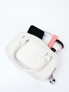 Сумка женская саквояж на молнии, 20×9×12 см, белая - Фото 11