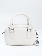 Сумка женская саквояж на молнии, 20×9×12 см, белая - Фото 4