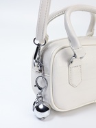 Сумка женская саквояж на молнии, 20×9×12 см, белая - Фото 8