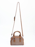 Сумка женская саквояж на молнии, 22×7×14 см, коричневая - Фото 2