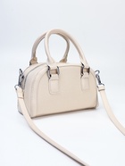 Сумка женская саквояж на молнии, 22×7×14 см, белая - Фото 6