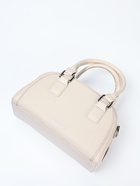 Сумка женская саквояж на молнии, 22×7×14 см, белая - Фото 9