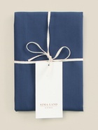 Наволочка 300ТС SL Home Percale 50×70+3 см, синий, 100% хлопок - Фото 11