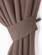 Шторы для кухни Этель Woody 135×180 см-2 шт., подхваты 2 шт., лен 100%,190 г/м² - Фото 4