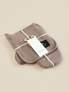 Набор кухонный SL HOME Coniferous: варежка 20×28 см, прихватка 19×19 см, лён 100%,180 г/м² - Фото 5