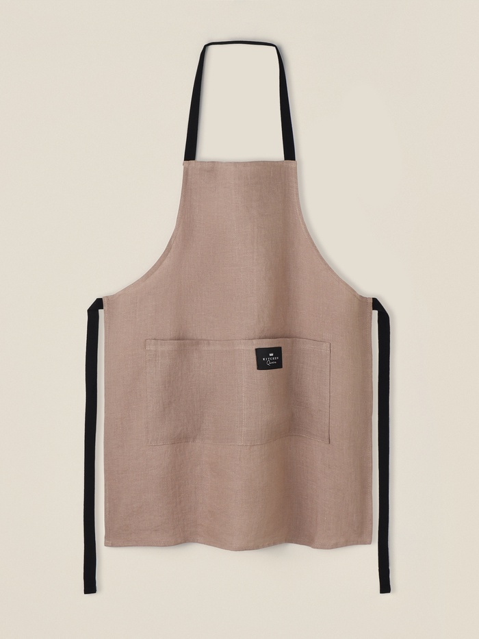 Фартук с карманами SL HOME Coniferous 60×70 см, лен 100%, 190 г/м² - Фото 1