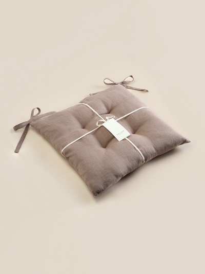 Сидушка SL HOME Coniferous, 42×42 см, лён 100%,190 г/м²