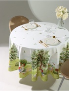 Скатерть «Этель» Family picnic, d=220 см ±3 см с ВГМО, 100% хлопок, саржа 190 г/м² - Фото 1