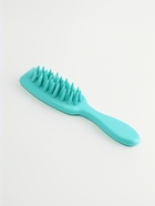 Массажёр для мытья головы, силиконовый, с крупными зубьями, 21×5.7 см, голубой - Фото 3