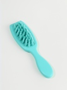 Массажёр для мытья головы, силиконовый, с крупными зубьями, 21×5.7 см, голубой - Фото 4