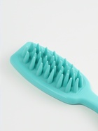 Массажёр для мытья головы, силиконовый, с крупными зубьями, 21×5.7 см, голубой - Фото 5