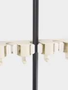 Держатель для швабр настенный самоклеящийся, 4 отделения, 33×6×6 см - Фото 2