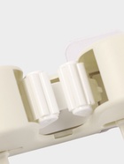 Держатель для швабр настенный самоклеящийся, 4 отделения, 33×6×6 см - Фото 4