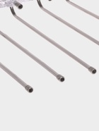 Вешалка для брюк многоуровневая, трансформер, 30.5×32×7.5, 5 уровней, прозрачная - Фото 3