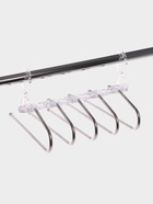 Вешалка для брюк многоуровневая, трансформер, 30.5×32×7.5, 5 уровней, прозрачная - Фото 5