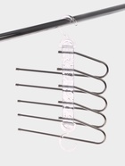 Вешалка для брюк многоуровневая, трансформер, 30.5×32×7.5, 5 уровней, прозрачная - Фото 7