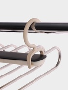 Вешалка для брюк многоуровневая, трансформер, 31.5×31×6 см, 6 уровней, чёрная - Фото 4