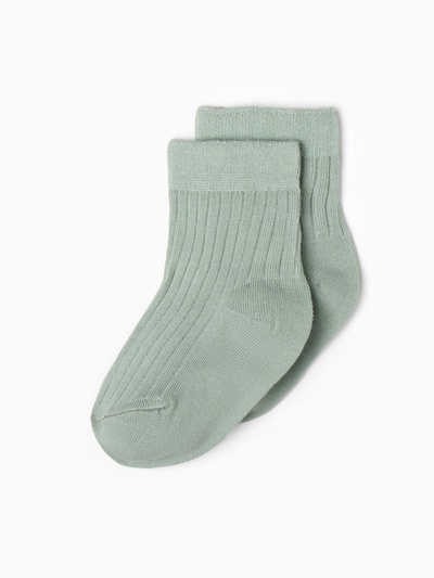 Носки детские Крошка Я BASIC LINE, набор 5 пар, 8-10 см, оливковый