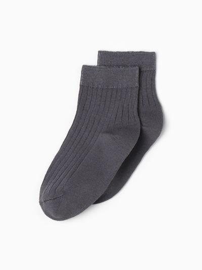 Набор носков Крошка Я BASIC LINE, 10 пар, 12-14 см, темно-серый