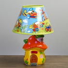 Лампа настольная "Детский домик", h=30 см, керамика (V220/E14), микс - Фото 1