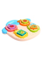 Музыкальная игрушка «Бизидоска. Фрукты», звук, свет, МИКС - Фото 5