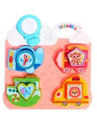 Музыкальная игрушка «Бизидоска. Транспорт», звук, свет, МИКС - Фото 8