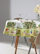 Скатерть «Этель» Family picnic, d=150 см ±3 см, с ВГМО, 100% хлопок, саржа 190 г/м² - Фото 3