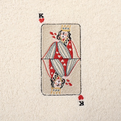 Набор полотенец «Любовная пара», 35×60 см - 2 шт, 100% хлопок, 350 г/м²