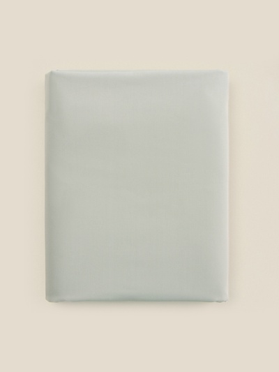 Простыня на резинке евро SL Home, 200×200+30 см, перкаль, оливковая