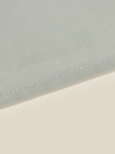 Простыня на резинке евро SL Home, 200×200+30 см, перкаль, оливковая