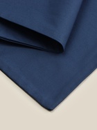 Пододеяльник 300ТС SL Home Percale 180×220 см, синий, 100% хлопок - Фото 8