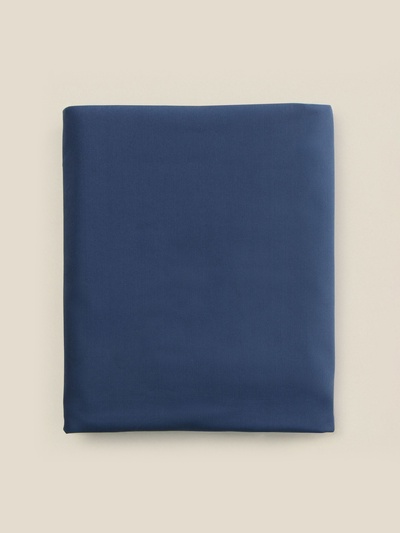 Простыня на резинке евро SL Home, 200×200+30 см, перкаль, синяя
