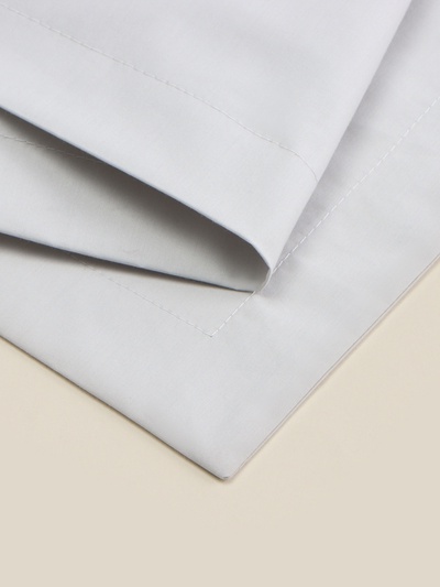 Наволочка 300ТС SL Home Percale 70×70+3 см, серый, 100% хлопок