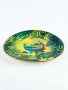 Набор бумажной посуды одноразовый «Динозавр»: 6 тарелок, 6 стаканов - фото 31974700