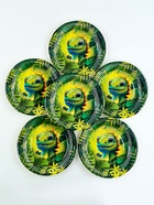 Набор бумажной посуды одноразовый «Динозавр»: 6 тарелок, 6 стаканов - фото 31974701