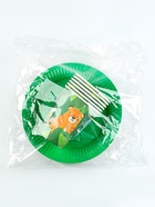 Посуда одноразовая бумажная «Джунгли», 6 тарелок, 6 стаканов - фото 31974718