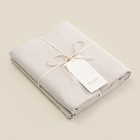 Простыня на резинке 300ТС SL Home Percale 160×200+30 см, молочный, 100% хлопок - фото 32068802