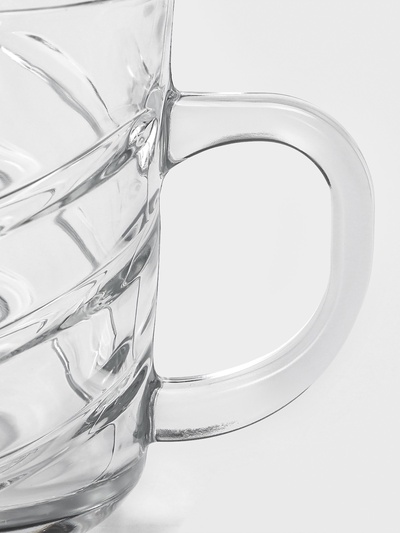 Набор стеклянных кружек Lord-Line, 170 мл, 6 шт.