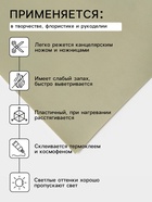 Фоамиран иранский, 60?70 см, толщина 1 мм, фисташковый/196 (комплект 10 шт) - фото 31974752