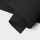 Фоамиран иранский, 60?70 см, толщина 1 мм, чёрный/195 (комплект 10 шт) - фото 32218035