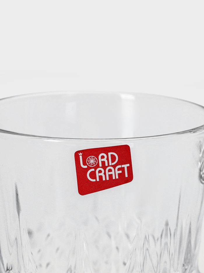 Набор кружек Lord-Carelong, 220 мл, 6 шт., стекло, прозрачный - фото 114722583 Набор кружек Lord-Carelong, 220 мл, 6 шт., стекло, прозрачный - фото 114722583