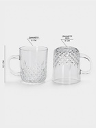 Набор кружек Lord-Long, 170 мл, 6 шт., стекло, прозрачный - Фото 2