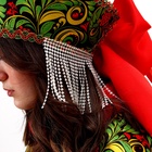 Карнавальный костюм «Народные гуляния. Рябиновые гроздья»: накидка, кокошник, юбка, р-р 52-58 - Фото 7