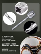 Игла для насоса, 37×5 мм, сталь, инструкция для футбольных мячей в комплекте - Фото 2