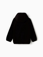 Ветровка демисезонная для мальчиков MINAKU из Softshell на флисе, непромокаемая, чёрная, рост 116 см - Фото 10