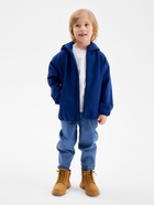 Ветровка демисезонная для мальчиков MINAKU из Softshell на флисе, непромокаемая, тёмно-синяя, рост 116 см - Фото 5