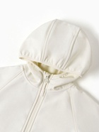 Ветровка демисезонная для девочек MINAKU из Softshell на флисе, непромокаемая, светло-серая, рост 140 см 10154837 - фото 13833700